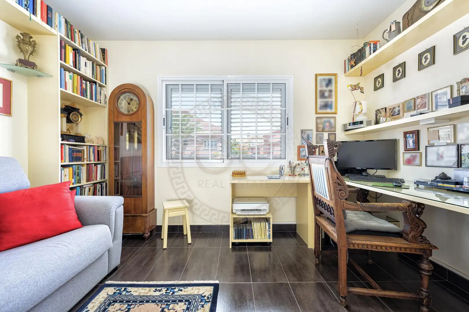 Sala de estar de Casa adosada en venta en San Bartolomé de Tirajana con Aire acondicionado, Jardín privado y Terraza