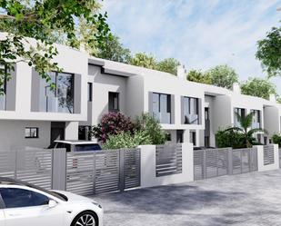 Exterior view of Single-family semi-detached for sale in Villalbilla  with Heating and Private garden