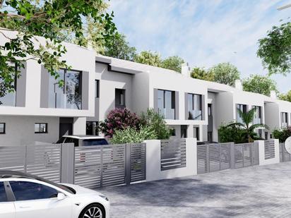 Exterior view of Single-family semi-detached for sale in Villalbilla  with Heating and Private garden