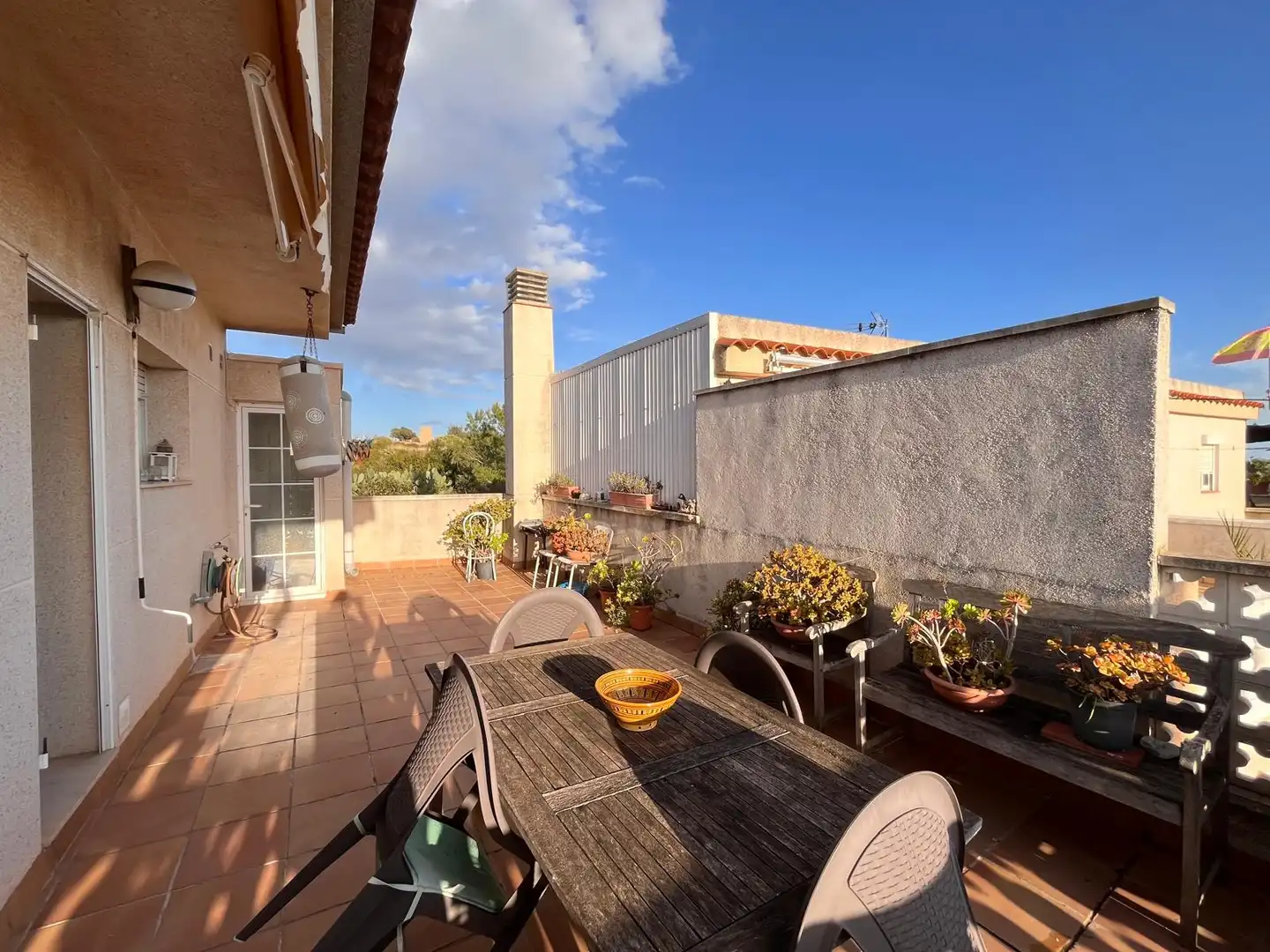 Terraza de Casa o chalet en venta en Vilanova i la Geltrú con Calefacción, Terraza y Piscina