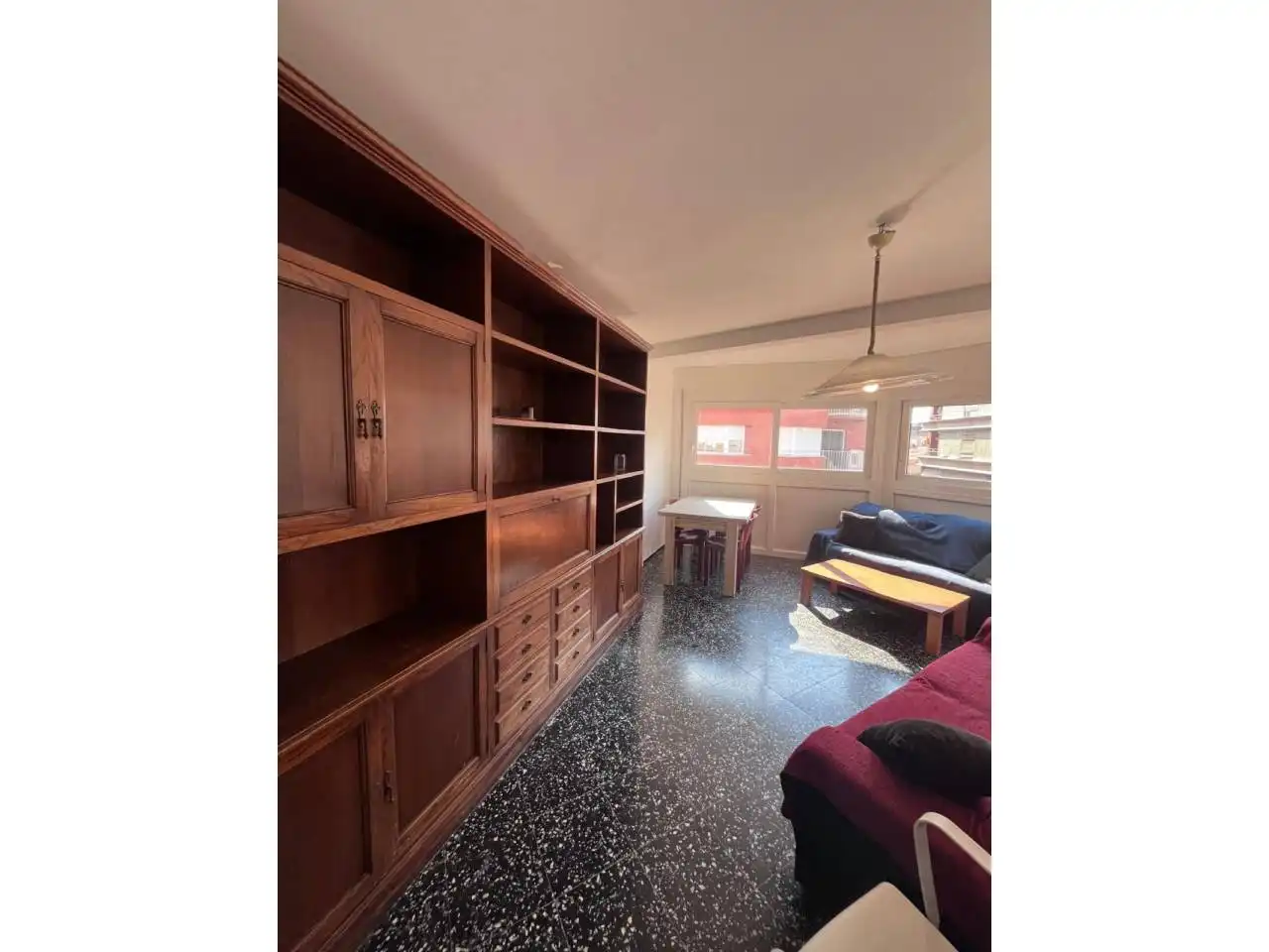 Living room of Flat for rent in Girona  with Heating and Furnished