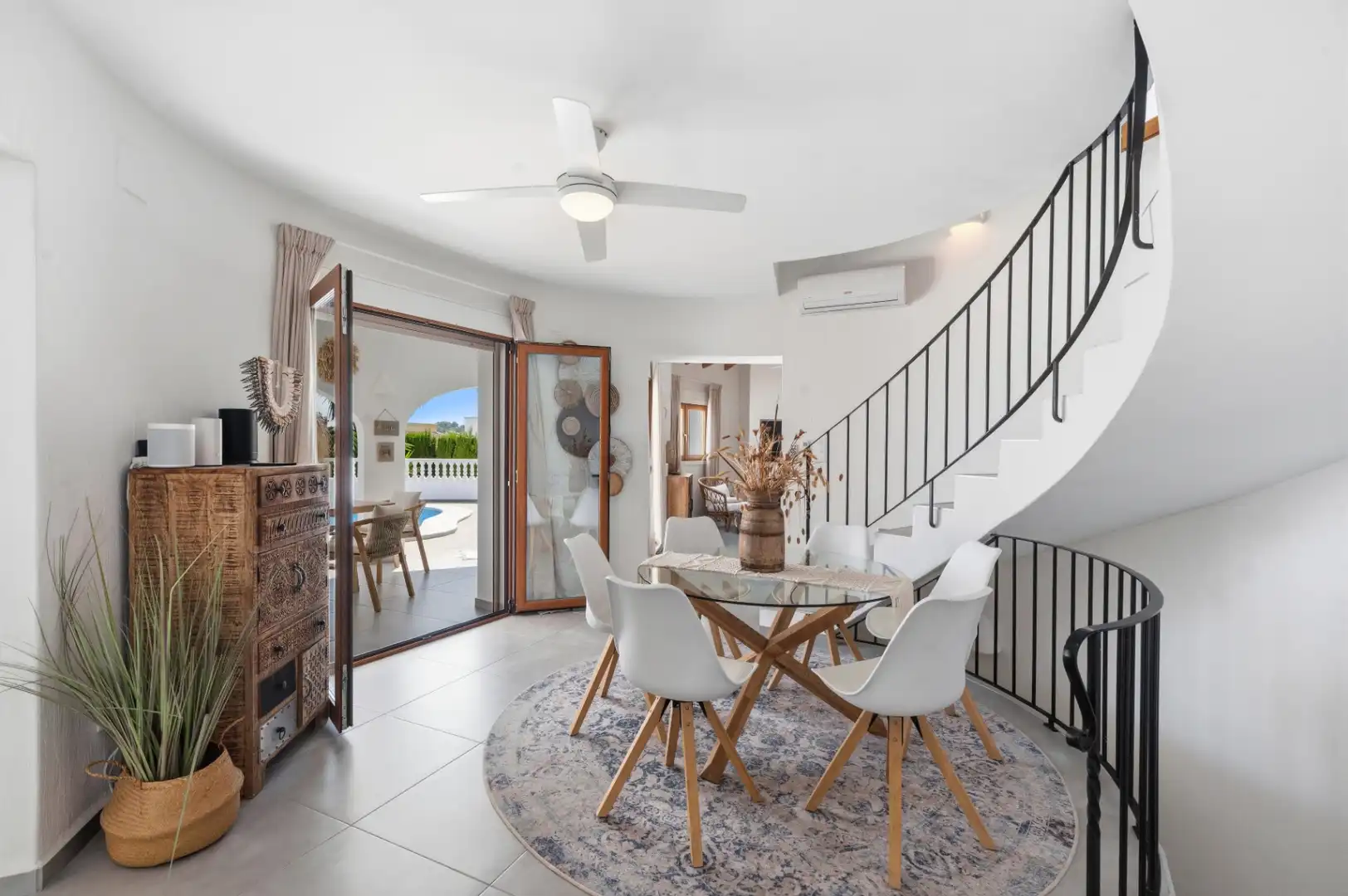 Esszimmer von Haus oder Chalet zum Verkauf in Moraira