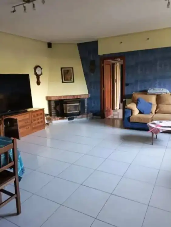 Sala de estar de Casa o chalet en venta en San Cibrao das Viñas con Calefacción, Jardín privado y Parquet