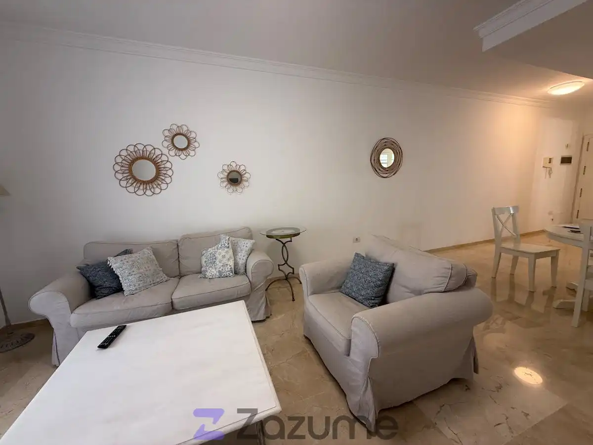 Living room of Flat for rent in Las Palmas de Gran Canaria  with Terrace, Furnished and Oven