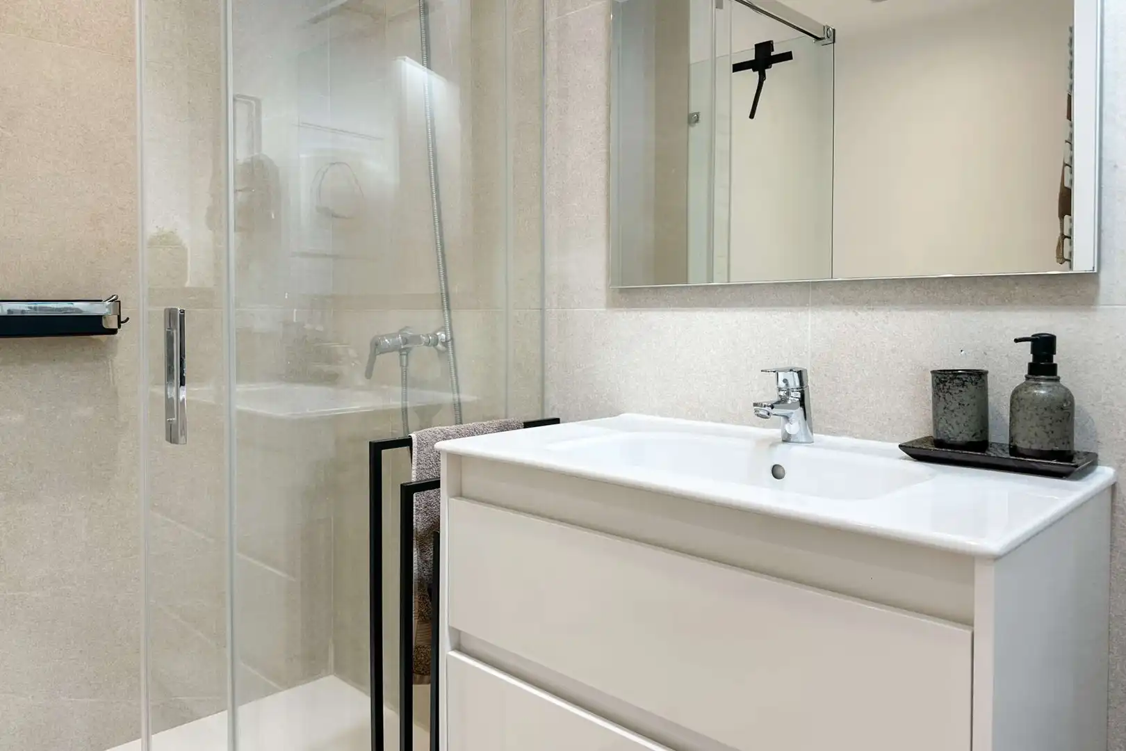 Bathroom of Houses for rent in Capdepera  with Air Conditioner, Terrace and Furnished
