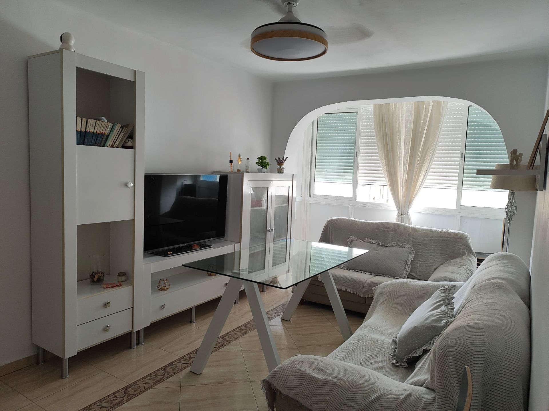 Living room of Flat to rent in Fuengirola  with Furnished, Oven and Washing machine