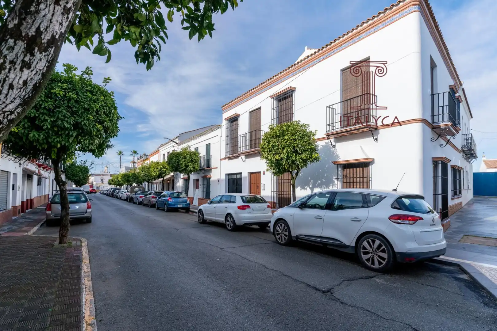 Vista exterior de Casa o chalet en venta en Aznalcázar con Aire acondicionado y Balcón
