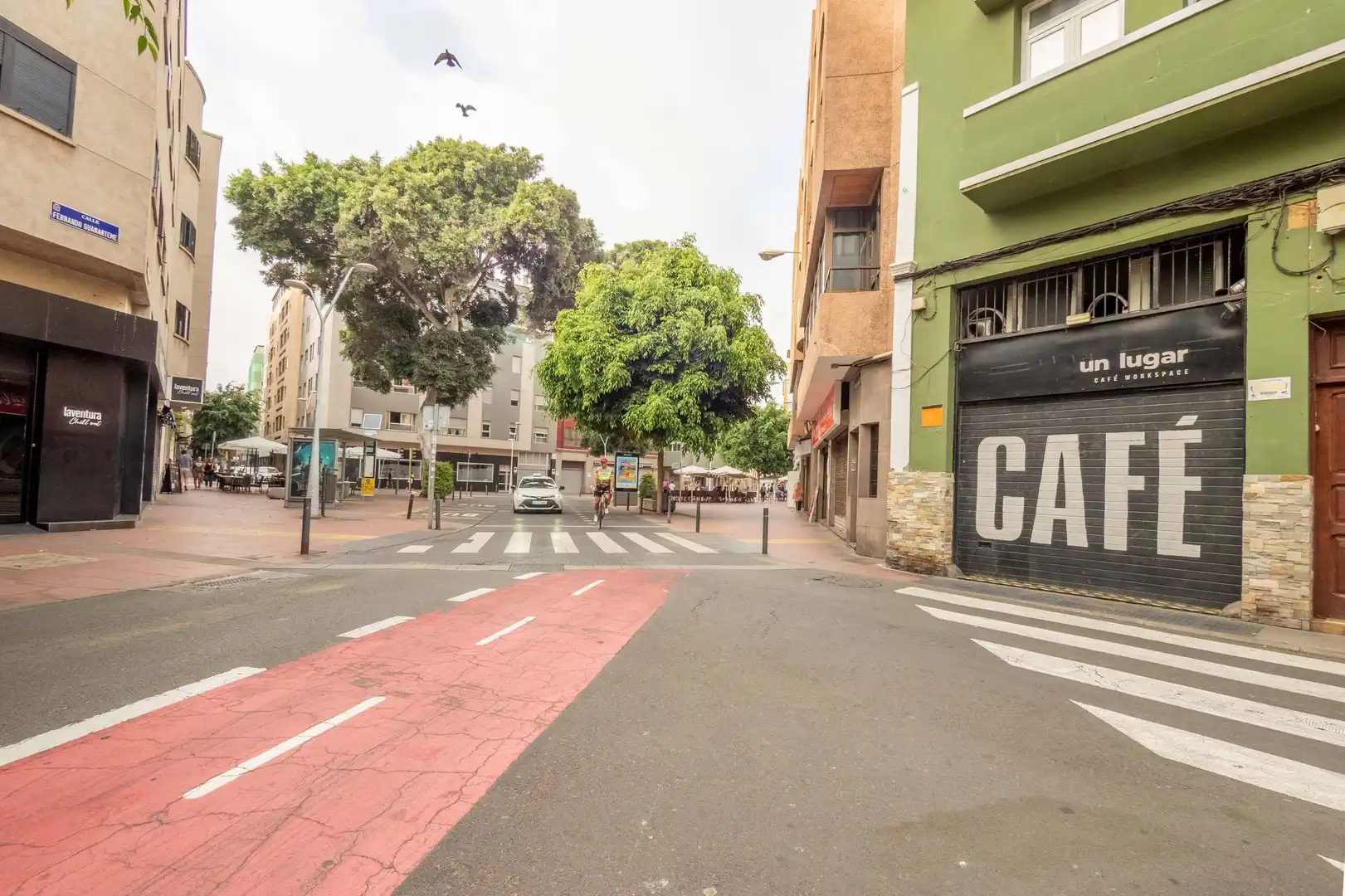 Vista exterior de Estudi de lloguer en Las Palmas de Gran Canaria amb Moblat i Balcó