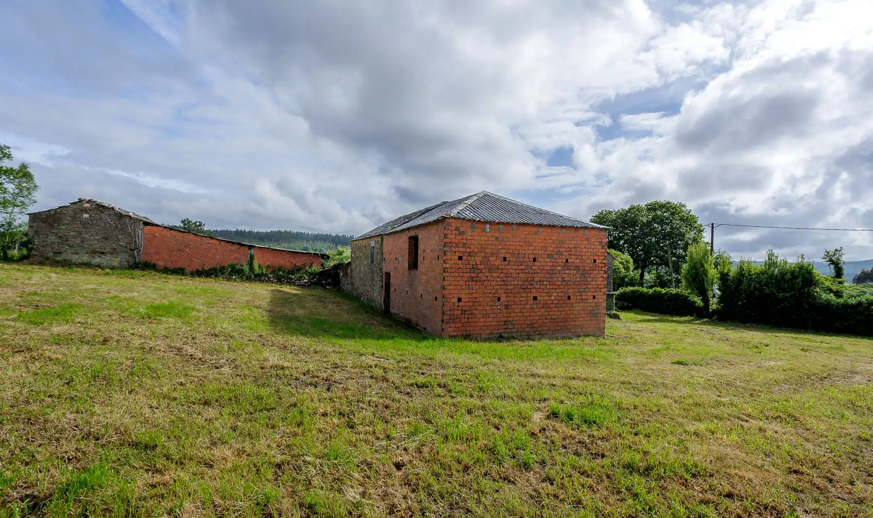 Vista exterior de Finca rústica en venda en A Pastoriza 