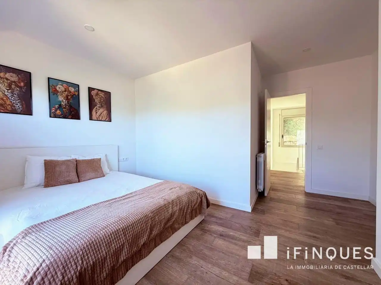 Bedroom of Houses for rent in Castellar del Vallès  with Air Conditioner, Heating and Private garden
