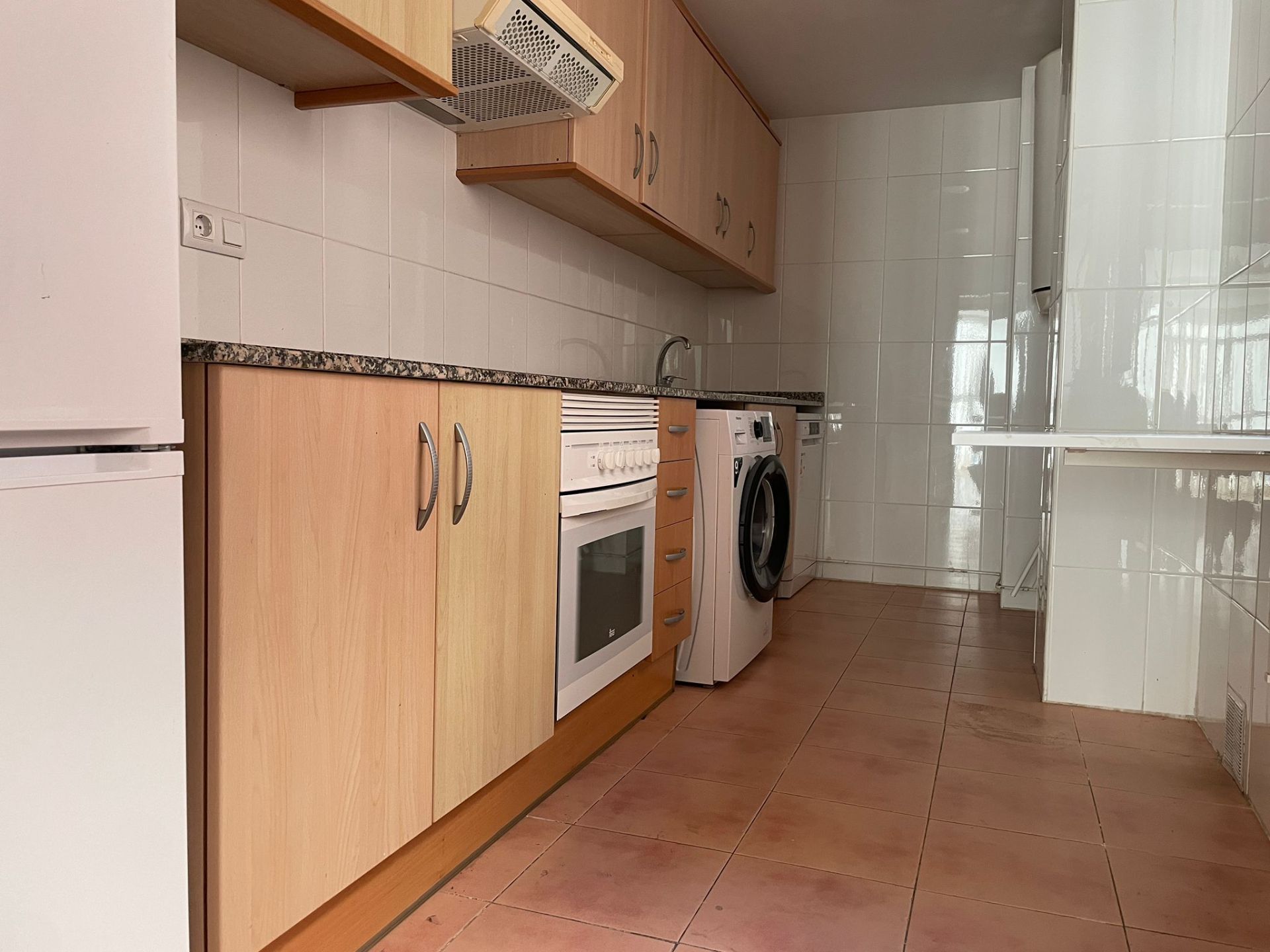 Cocina de Piso de alquiler en Castellón de la Plana / Castelló de la Plana con Amueblado, Horno y Se aceptan mascotas