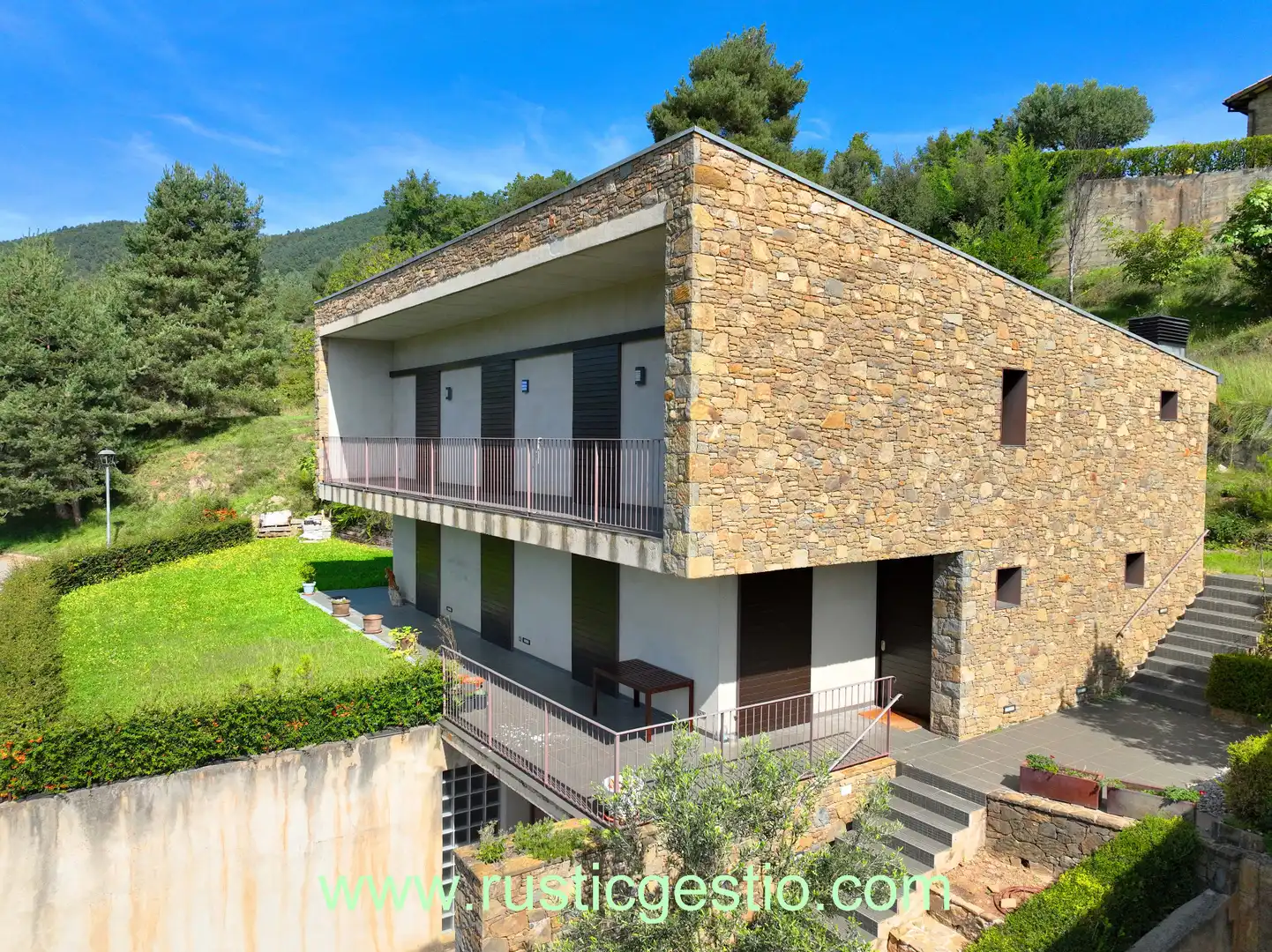 Vista exterior de Casa o chalet en venta en Borredà con Aire acondicionado, Calefacción y Jardín privado