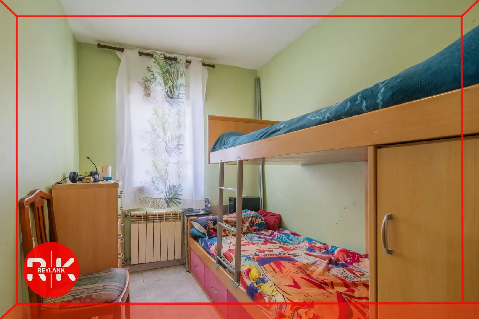 Schlafzimmer von Wohnung zum Verkauf in Coslada mit Klimaanlage