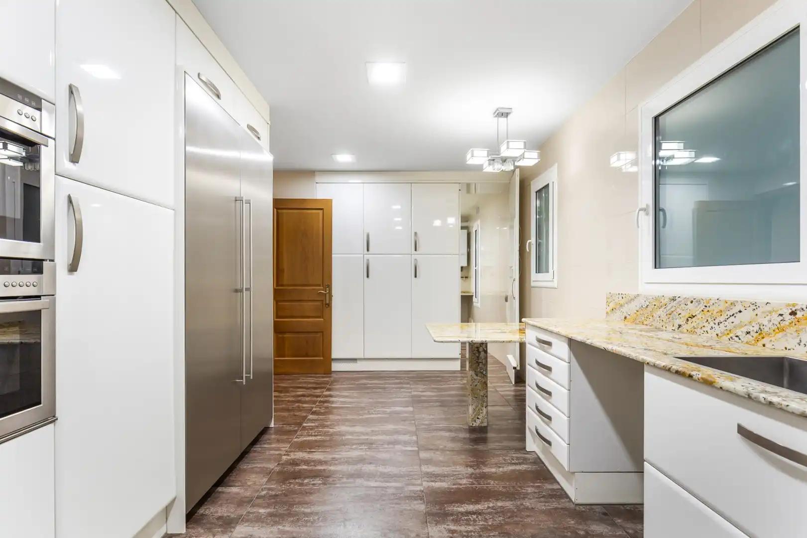 Kitchen of Flat for sale in Barcelona  with Air Conditioner, Heating and Terrace