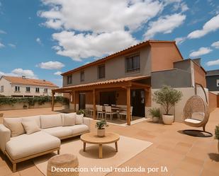 Terrace of Flat for sale in Torres de la Alameda  with Heating, Private garden and Terrace