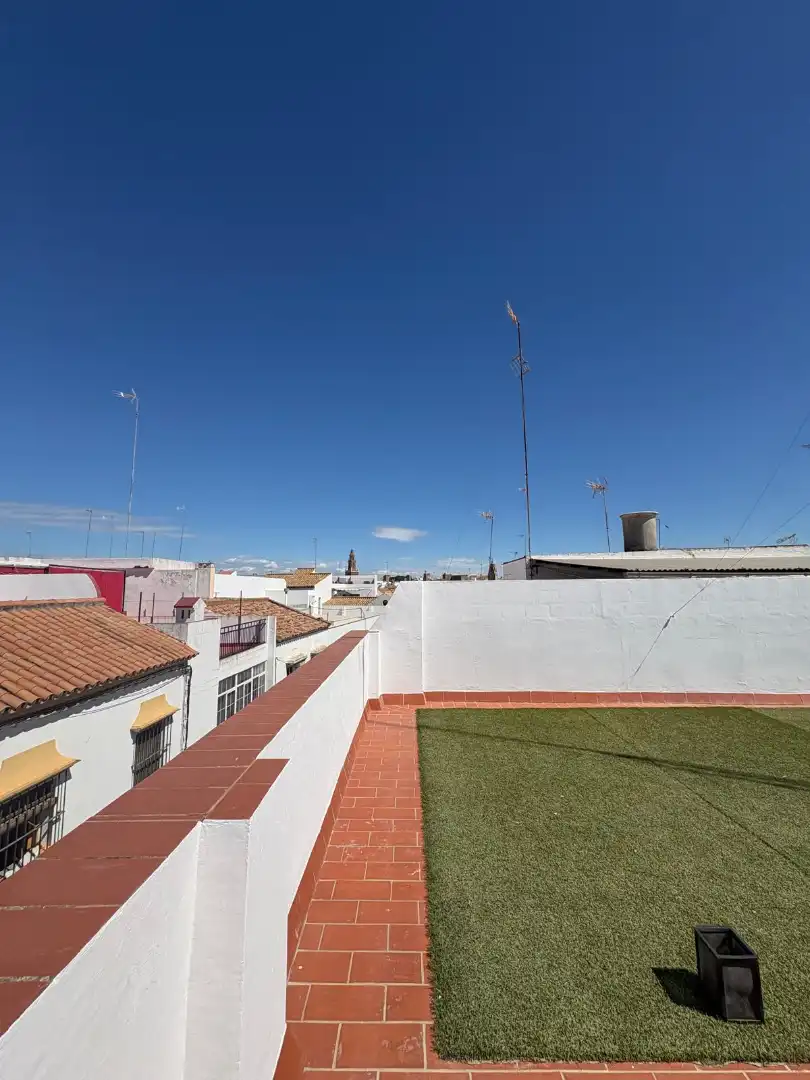 Vista exterior de Pis en venda en Carmona amb Aire condicionat, Calefacció i Terrassa