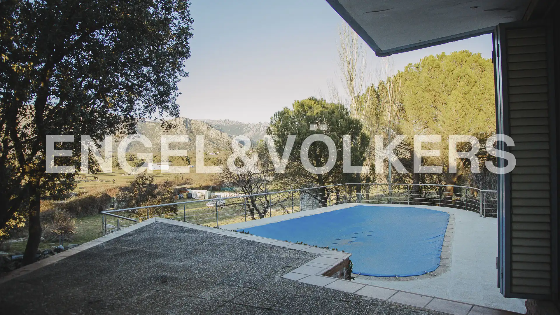 Swimming pool of Houses for rent in El Boalo - Cerceda – Mataelpino  with Air Conditioner, Heating and Private garden