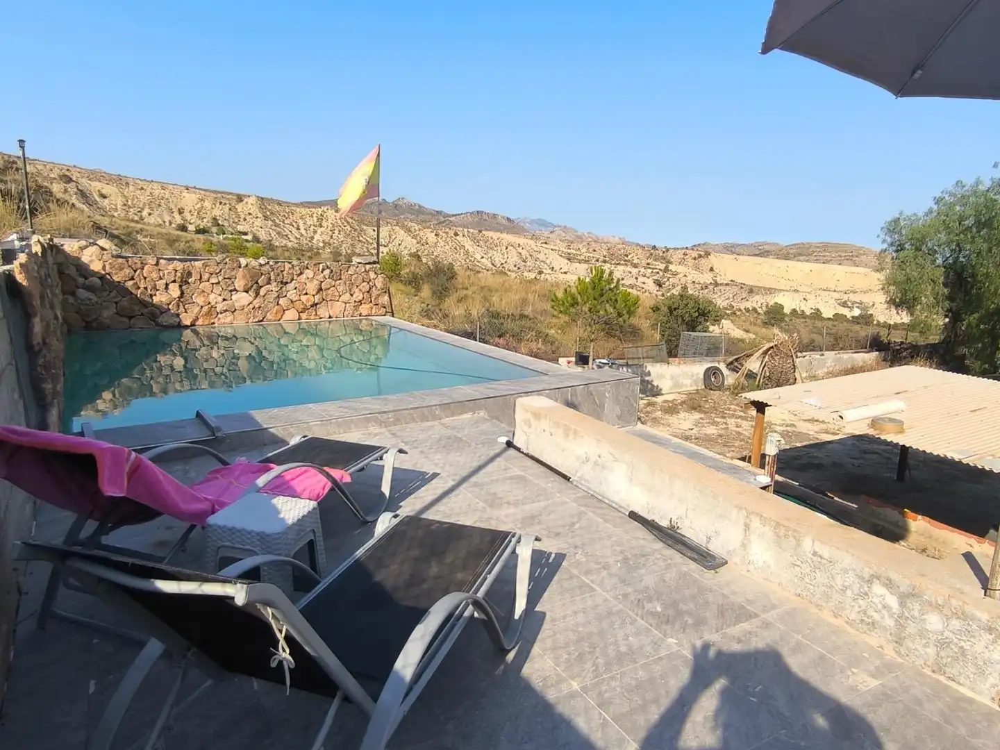 Piscina de Casa o chalet en venta en Agost con Aire acondicionado, Jardín privado y Terraza