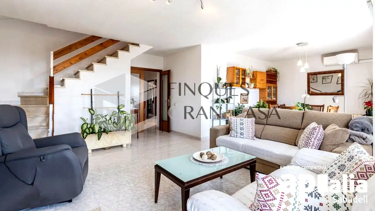 Sala de estar de Casa o chalet en venta en Caldes de Montbui con Calefacción, Terraza y Trastero