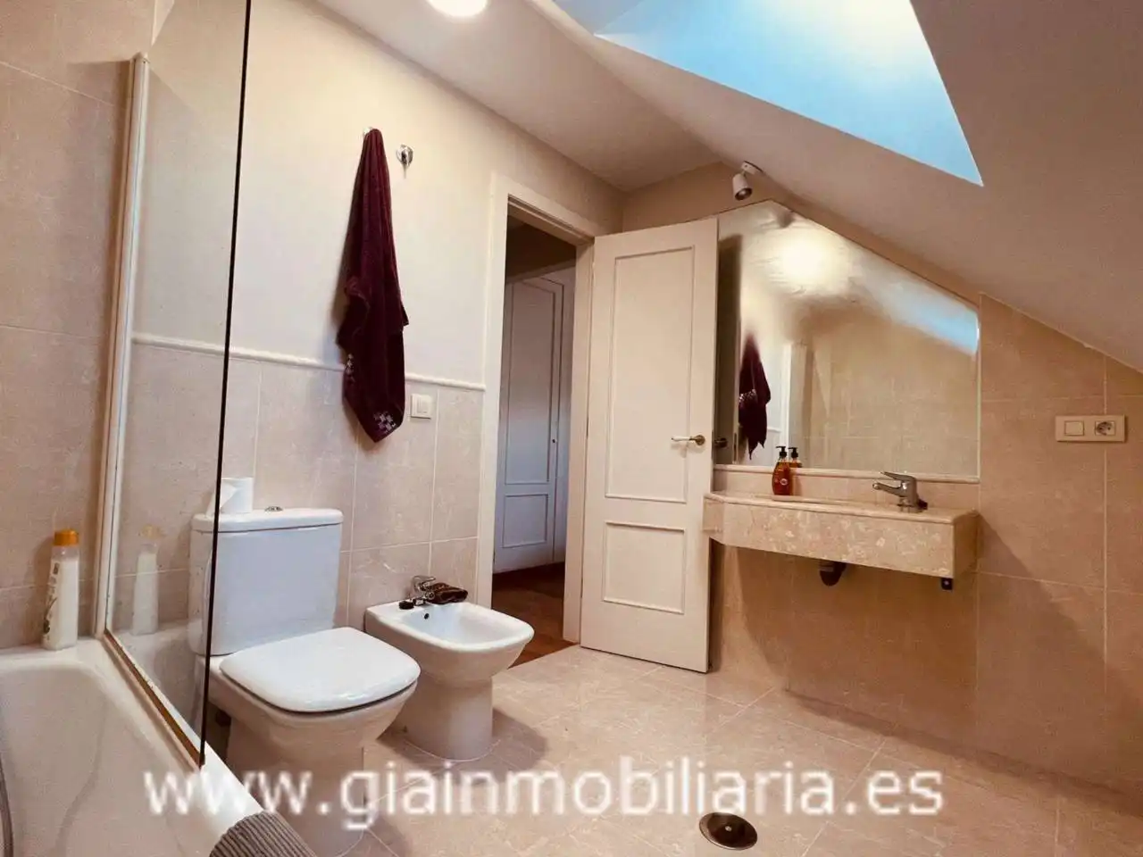 Baño de Dúplex en venta en Mondariz-Balneario con Aire acondicionado, Calefacción y Parquet