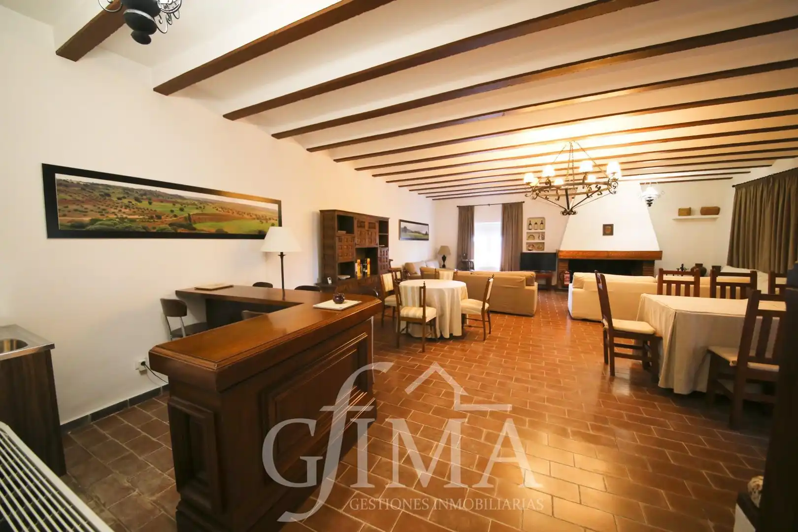 Living room of Houses for sale in Argamasilla de Alba  with Air Conditioner, Heating and Terrace