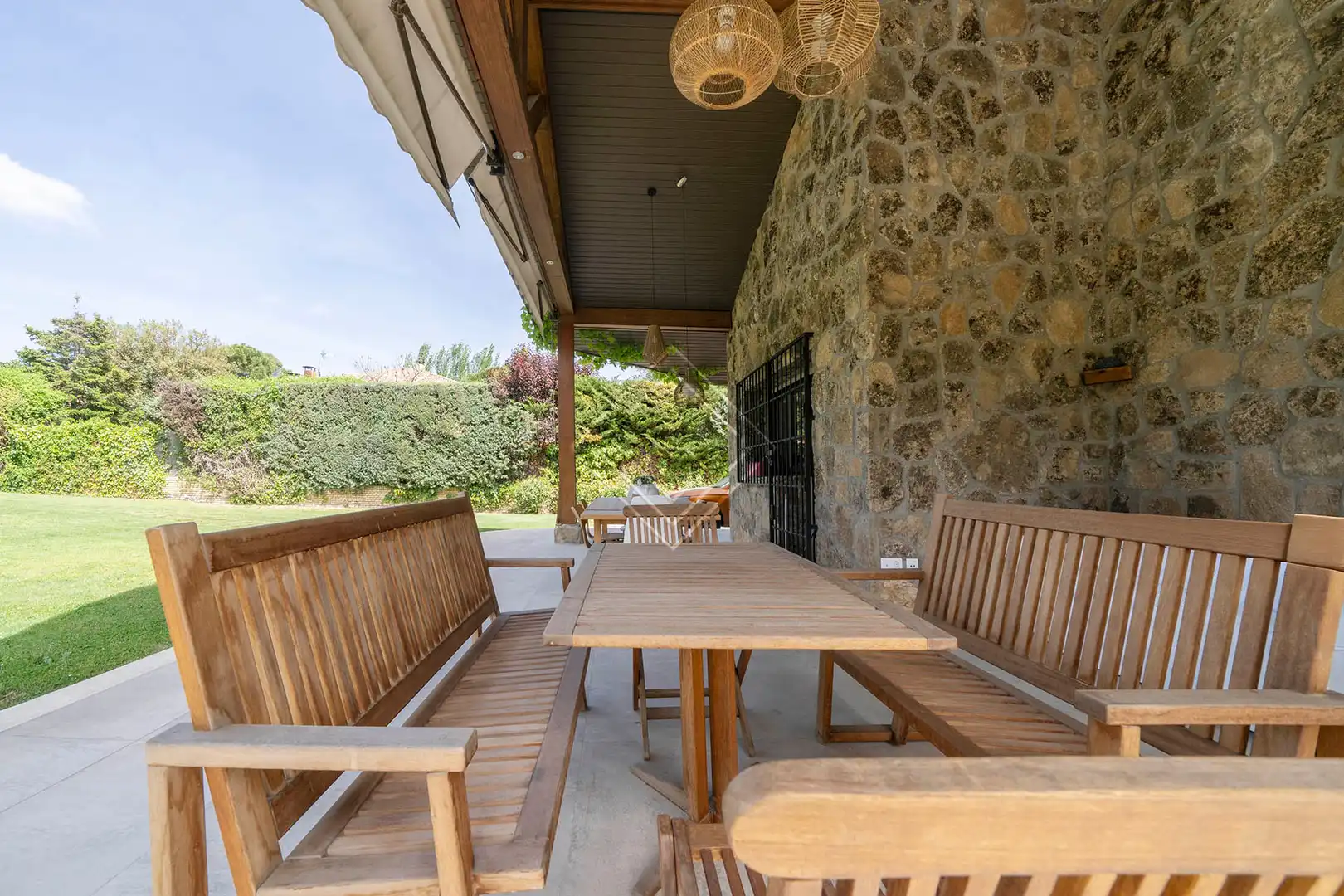 Terraza de Casa o chalet en venta en Pozuelo de Alarcón con Aire acondicionado, Jardín privado y Terraza