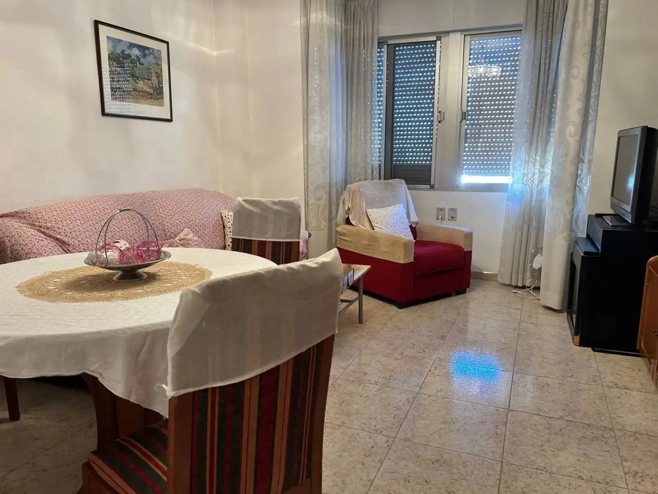 Menjador de Casa o xalet en venda en Vila-real amb Aire condicionat, Terrassa i Moblat
