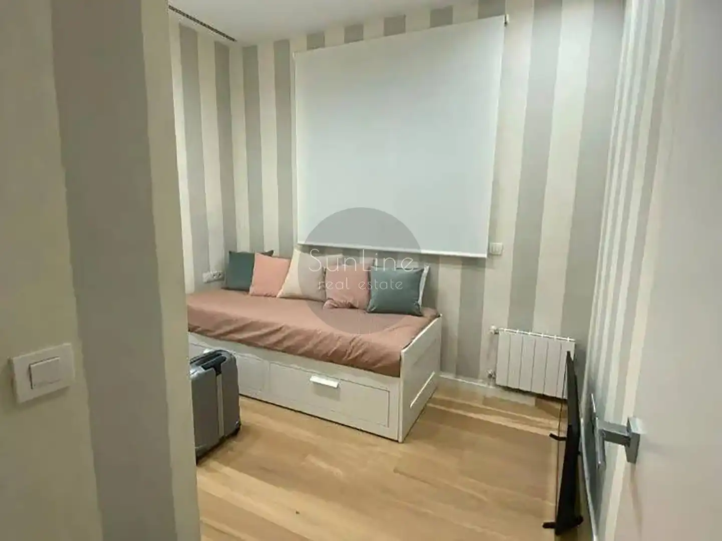 Bedroom of Flat for rent in Valencia  with Air Conditioner, Furnished and Pets allowed