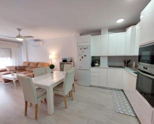 Kitchen of Flat for sale in Roquetas de Mar  with Air Conditioner, Private garden and Terrace