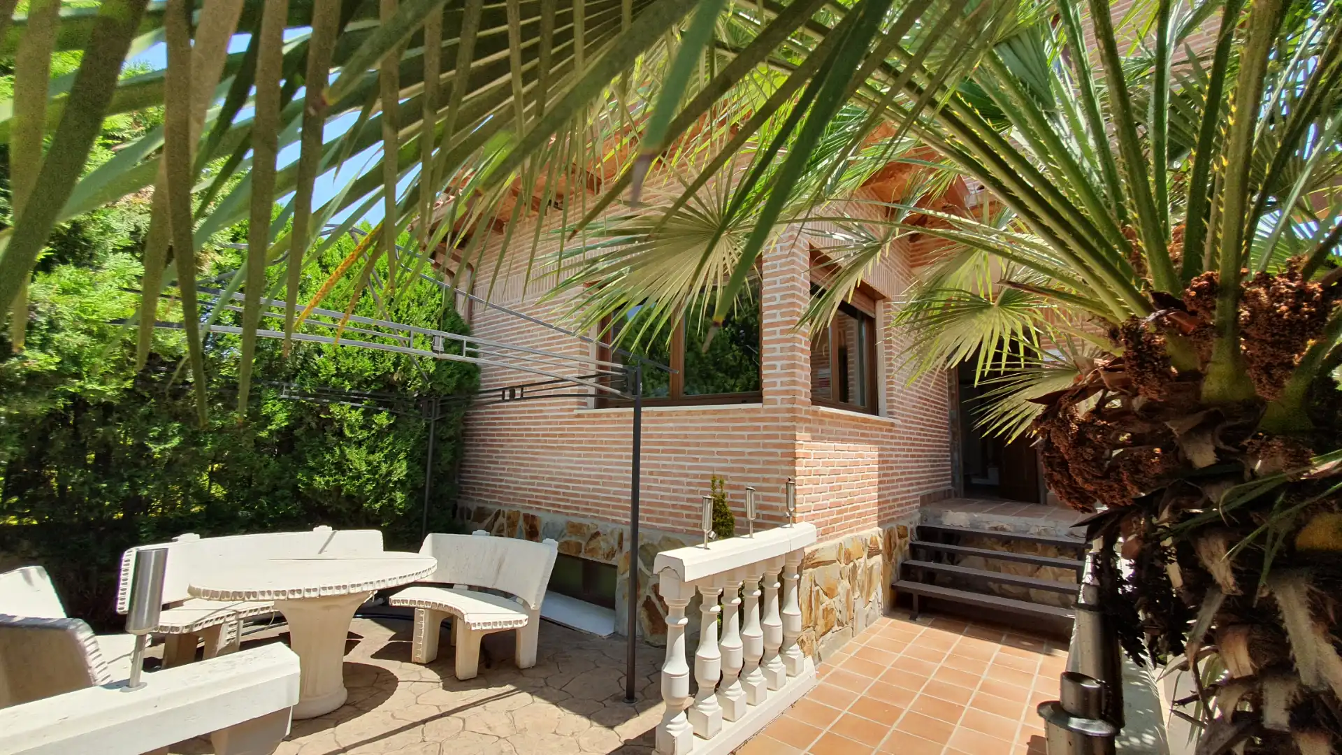 Terrassa de Casa adosada en venda en Olías del Rey amb Aire condicionat, Calefacció i Jardí privat