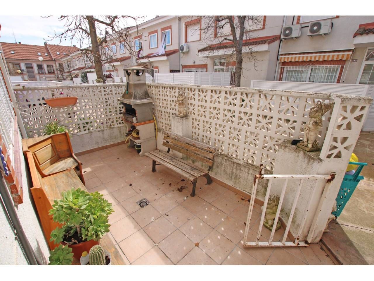 Jardí de Casa adosada en venda en El Álamo