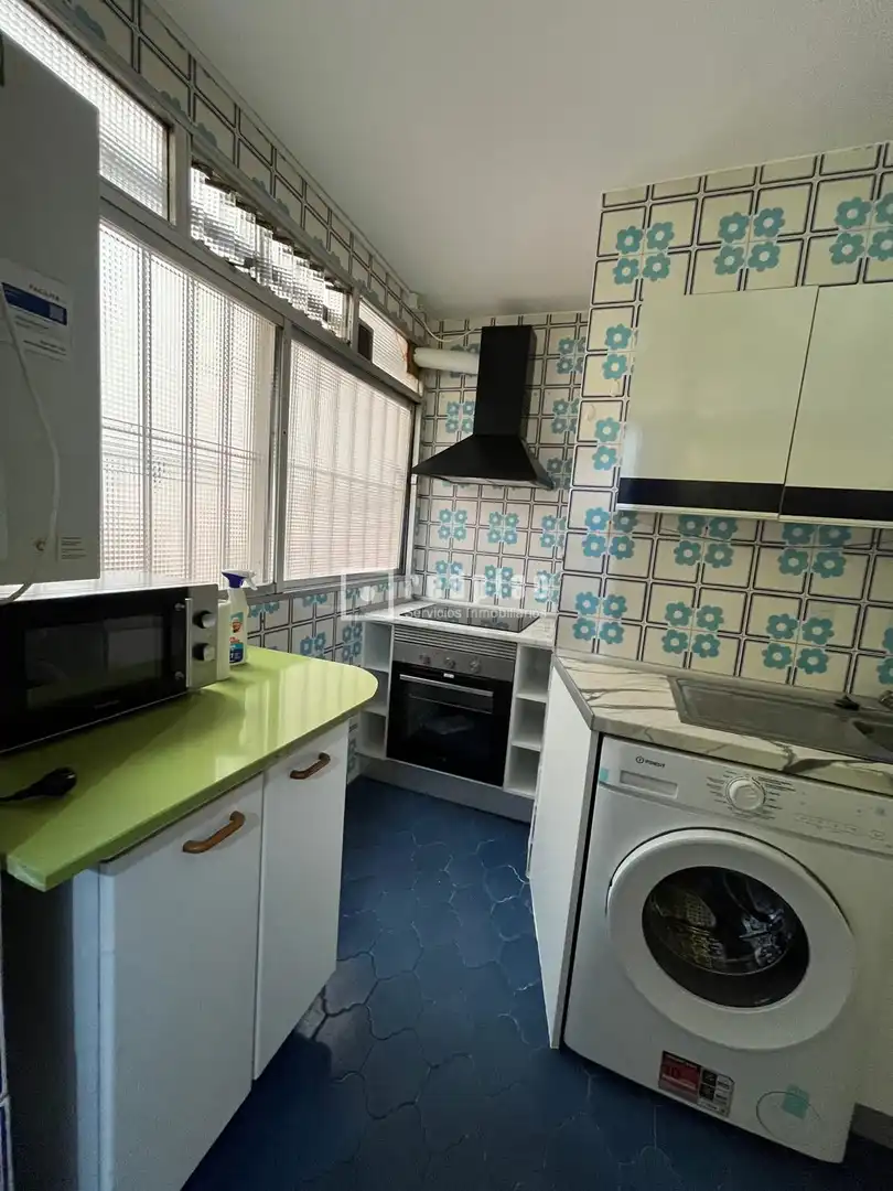 Küche von Wohnung zur Miete in Madrid mit Heizung und Terrasse