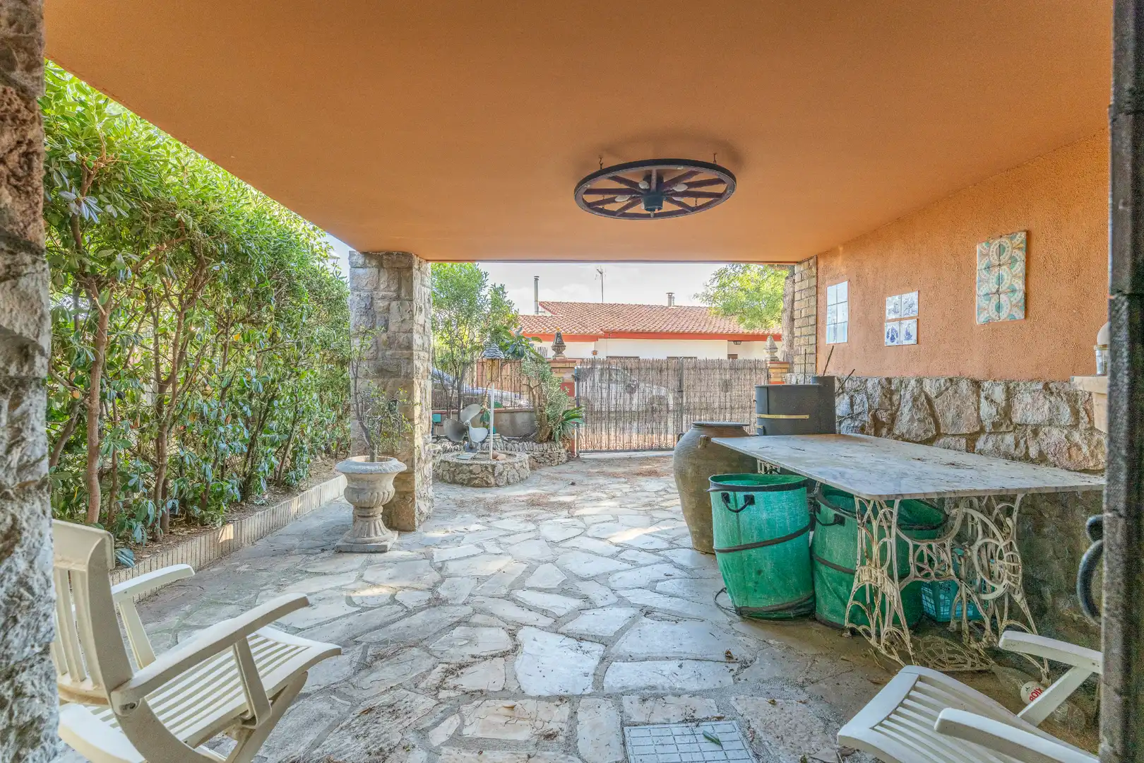 Jardí de Casa o xalet en venda en Les Borges del Camp amb Calefacció, Jardí privat i Terrassa
