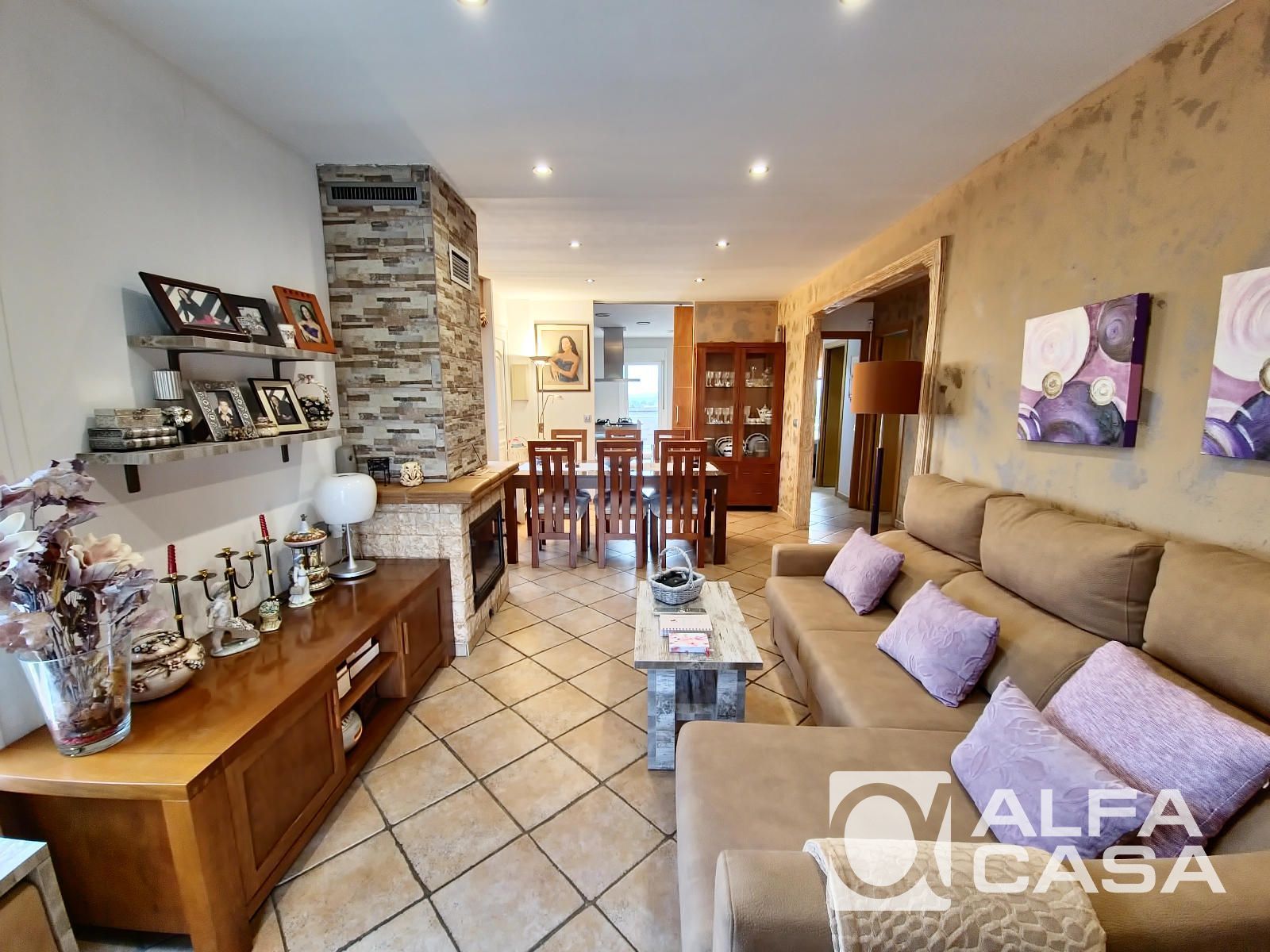 Sala de estar de Casa o chalet en venta en Lloret de Mar con Aire acondicionado, Calefacción y Terraza