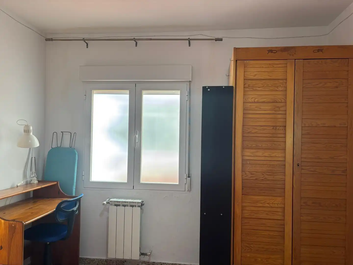 Bedroom of Flat for rent in Granada  with Heating, Terrace and Furnished