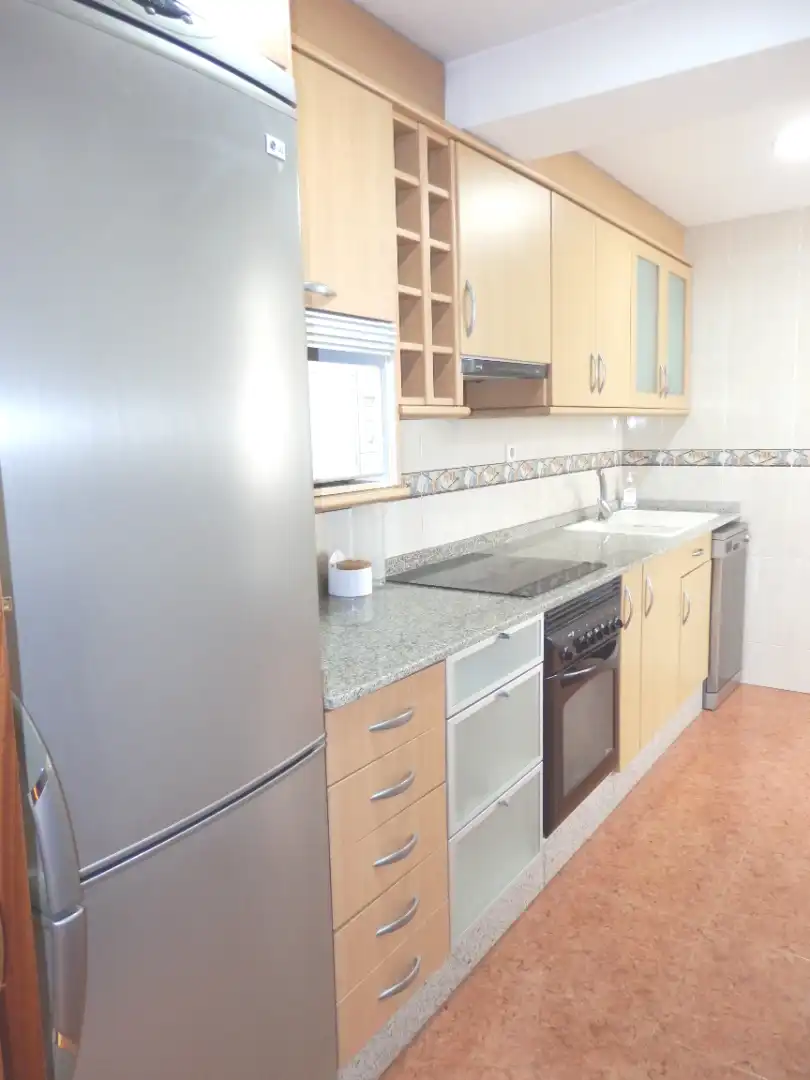Cocina de Piso de alquiler en Valencia con Aire acondicionado, Amueblado y Horno