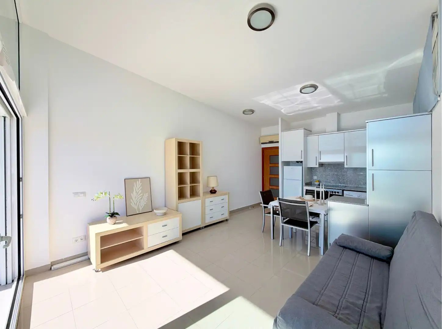 Living room of Flat for sale in Almadrava - Canyelles - Puig-Rom