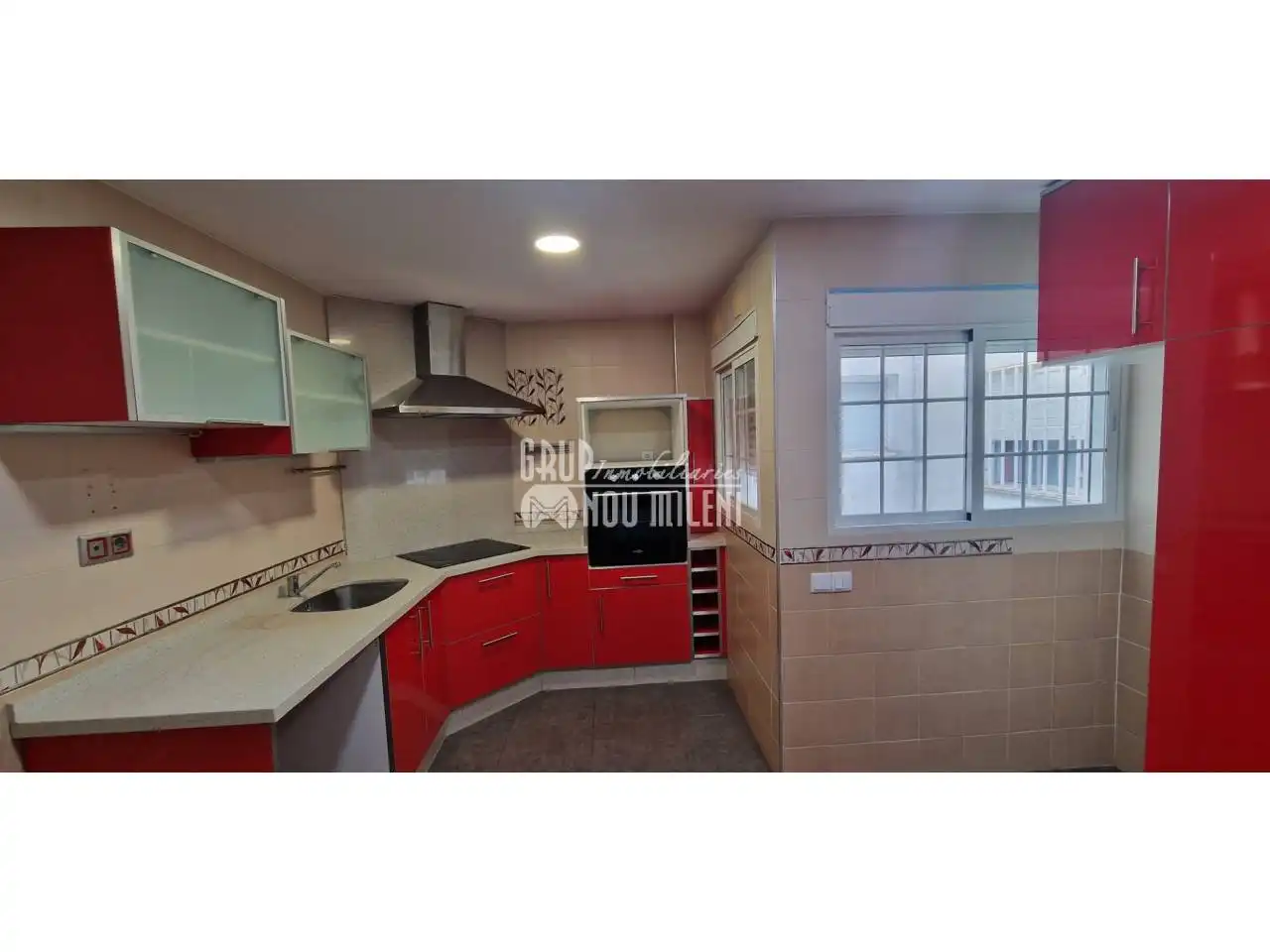Cocina de Piso de alquiler en Benifaió con Balcón