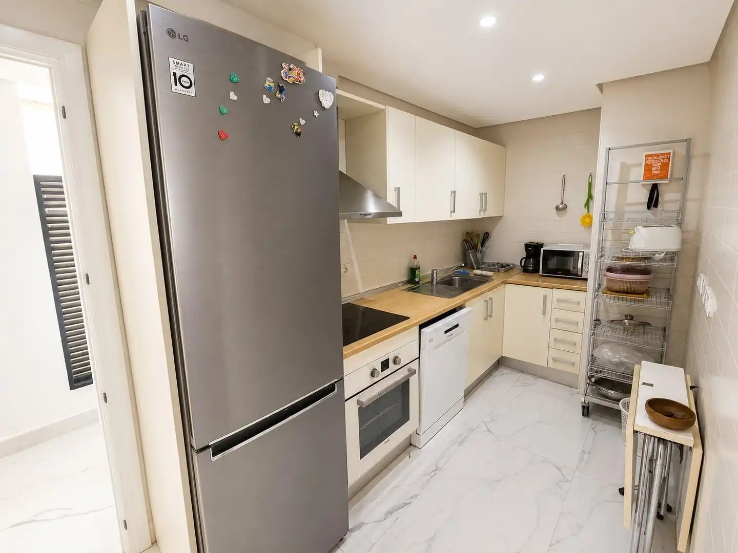 Cocina de Apartamento en venta en Torre-Pacheco con Aire acondicionado, Trastero y Amueblado