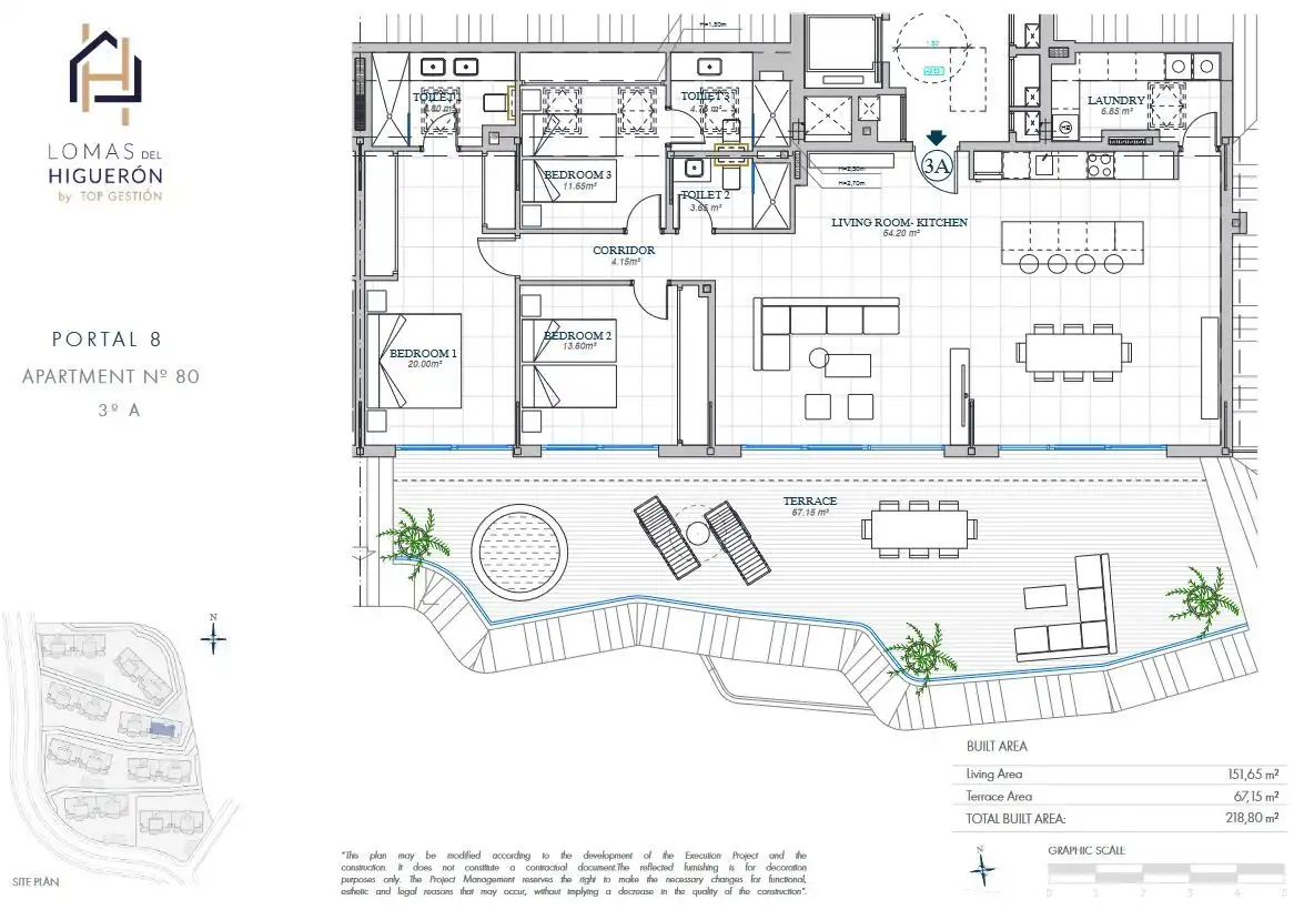 Apartamento con piscina en venta en El Higuerón, imagen 10