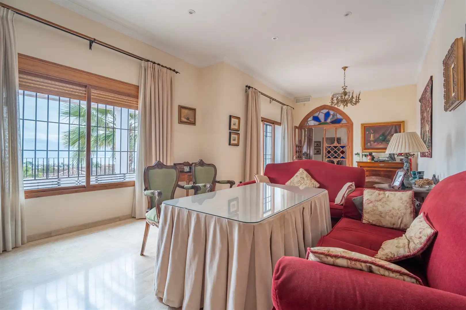 Menjador de Casa o xalet en venda en Málaga amb Terrassa