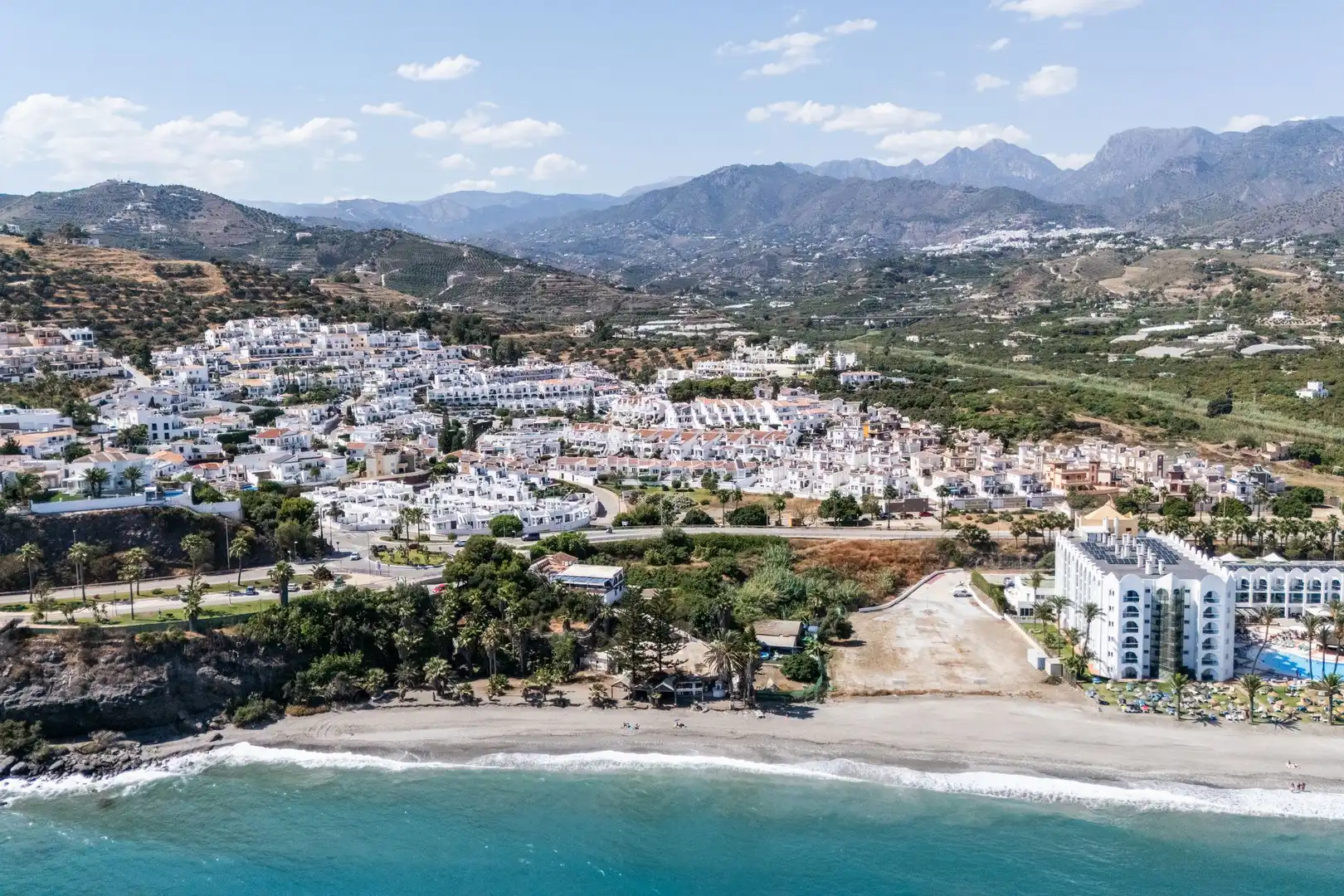 Außenansicht von Maisonette zum Verkauf in Nerja mit Terrasse