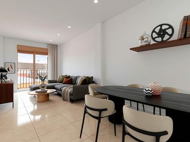 Neubau-Wohnung mit Balkon zum Verkauf in Carrer de Bonaire