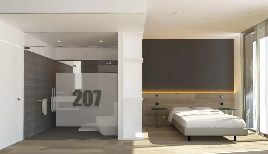 Schlafzimmer von Gebäude zur Miete in Sant Adrià de Besòs