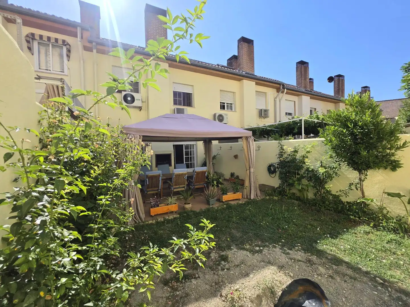 Garden of Detached homes for sale in Valdemoro  with Air Conditioner, Heating and Terrace