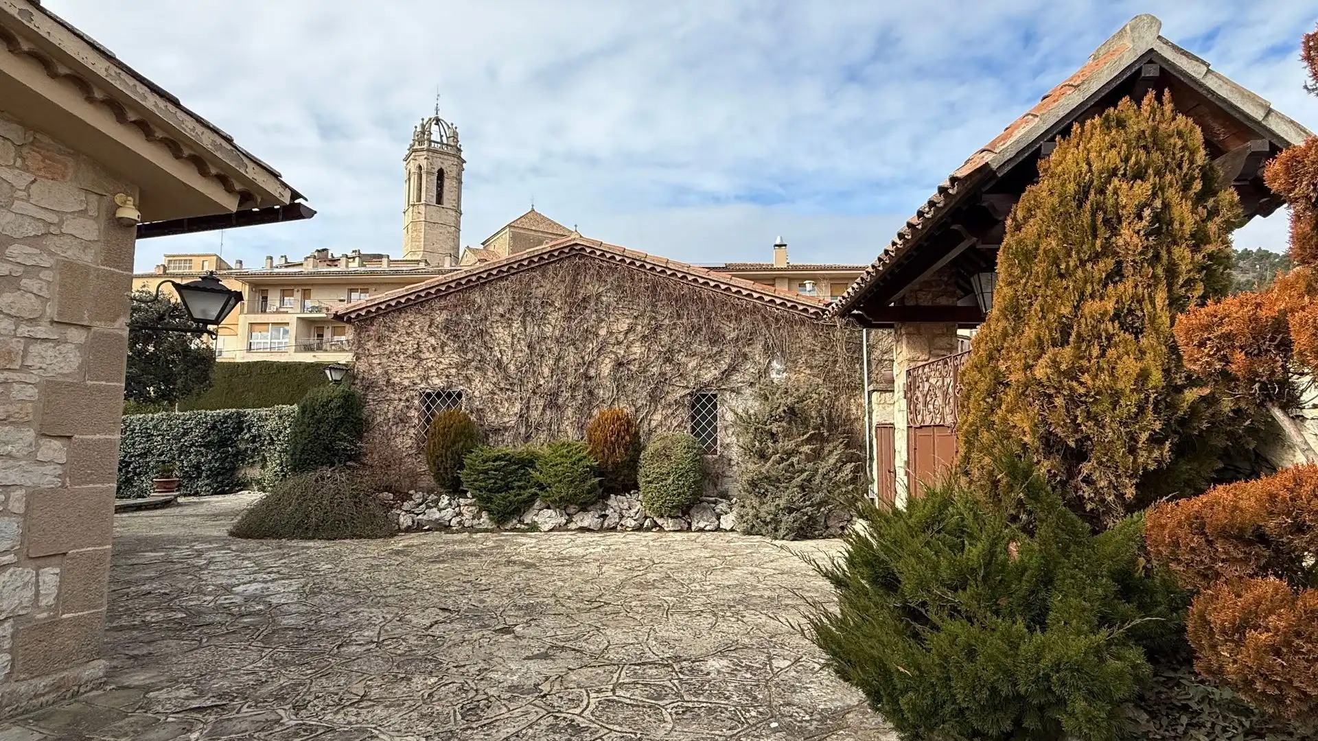Vista exterior de Casa o xalet en venda en Moià amb Calefacció, Jardí privat i Traster