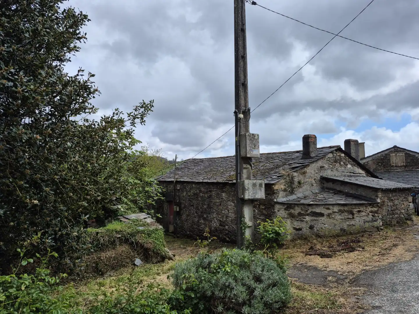 Vista exterior de Finca rústica en venta en As Somozas  con Jardín privado