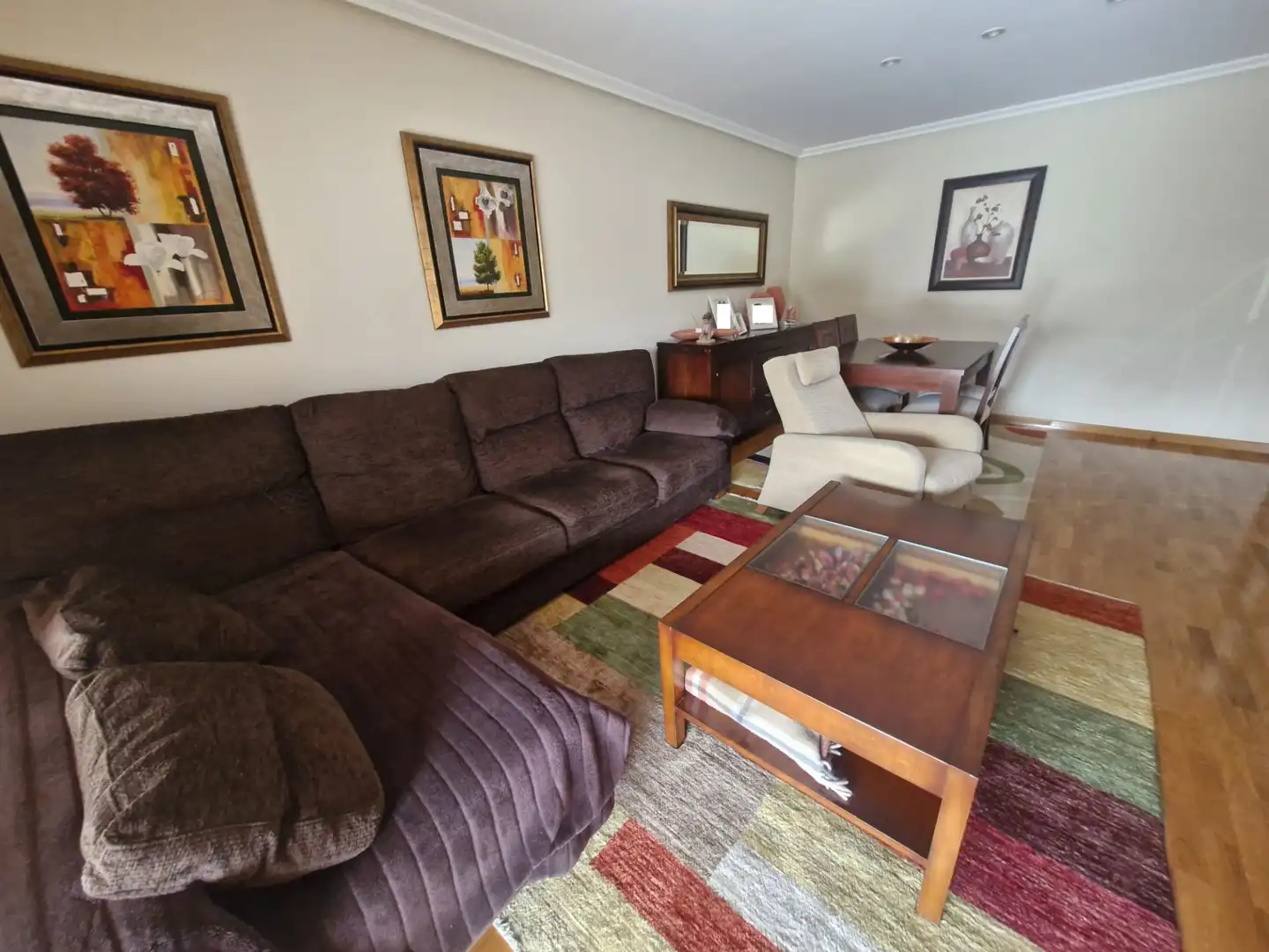 Sala de estar de Casa o chalet en venta en Coles con Calefacción, Jardín privado y Parquet