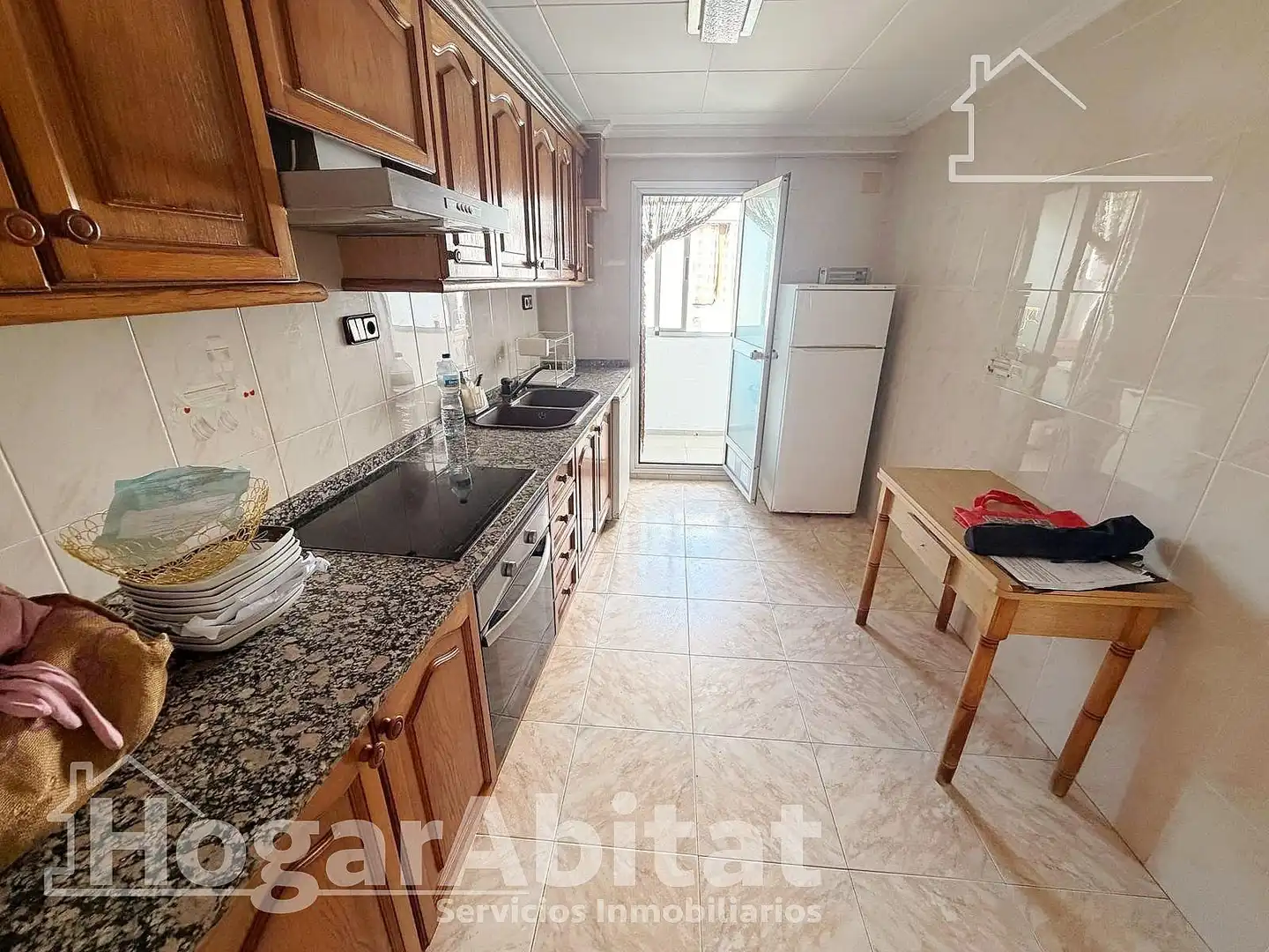 Küche von Wohnung zum Verkauf in Cheste mit Klimaanlage, Heizung und Terrasse