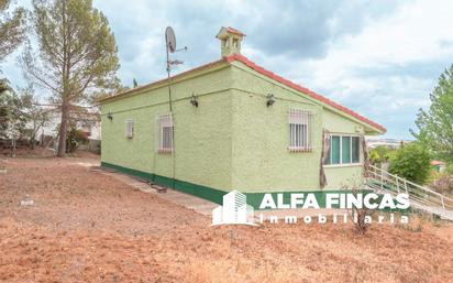 Exterior view of House or chalet for sale in Villar de Cañas  with Terrace and Swimming Pool